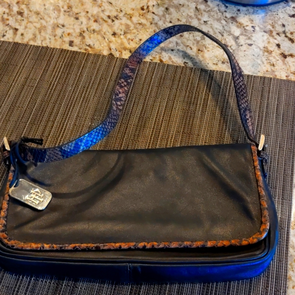 Harold Powell Leather Purse
